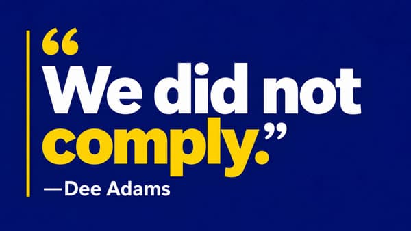 we-did-not-comply