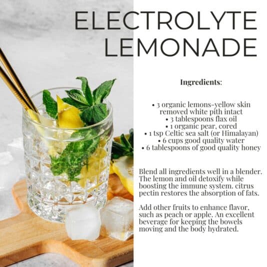 Lemonade recipe