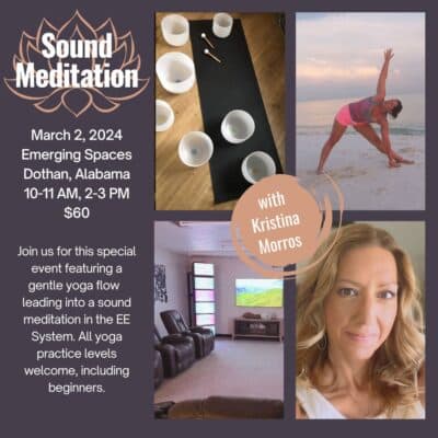 Yoga Sound Meditation Flyer