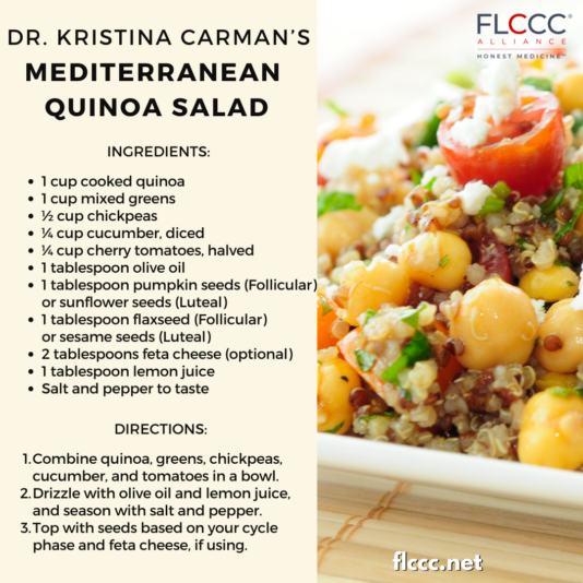 DR Carman RECIPE CARD LUNCH OCT 25