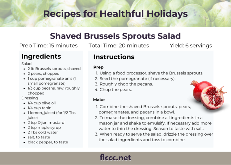 Shaved Brussels Sprouts Salad