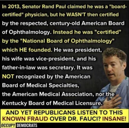 rand paul fraud