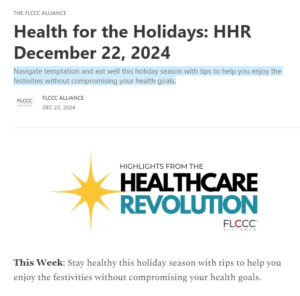 Health for the Holidays: HHR December 22, 2024