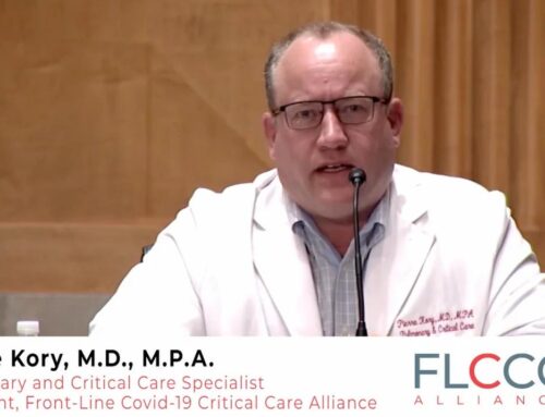Dr. Kory Testifies to U.S. Senate Committee