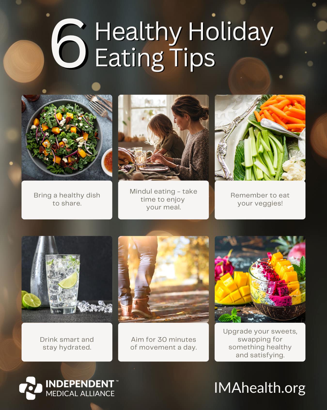 Tips for eating healthy during the holidays PDF