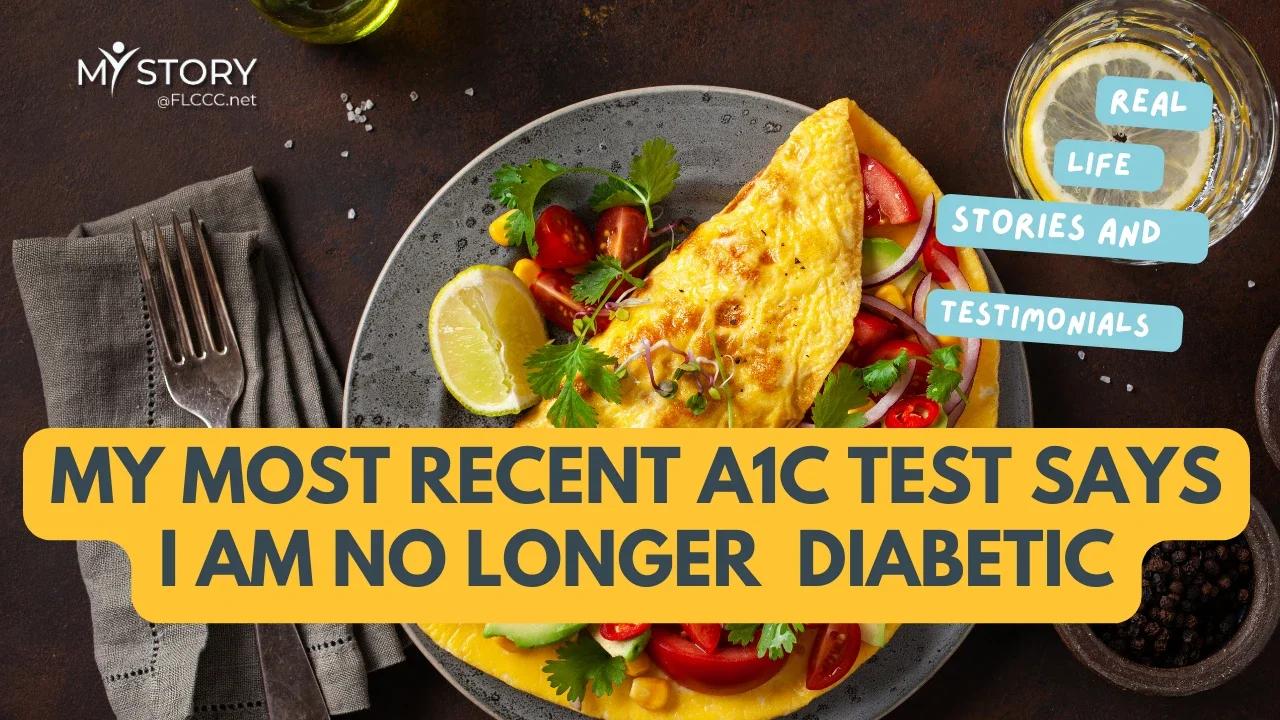 My Most Recent A1C Test