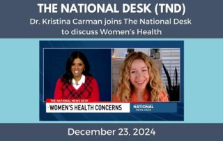 Dr. Kristina Carman Joins The National Desk