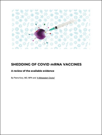 Shedding of Covid mRNA Vaccines Cover