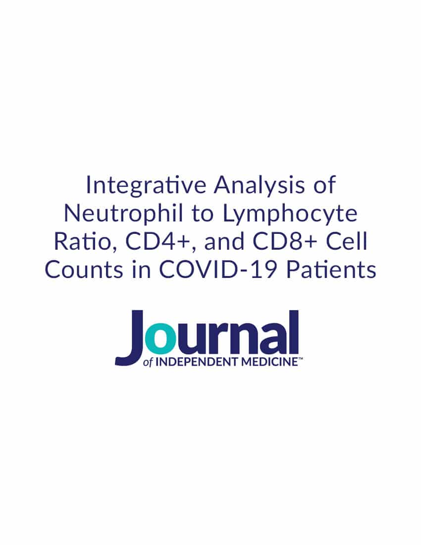 integrative analysis of neutrophil to-lymphocyte ratio research