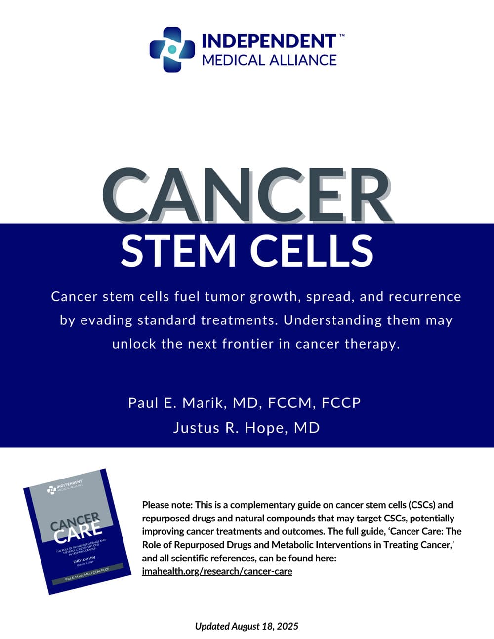 cancer stem cell cover