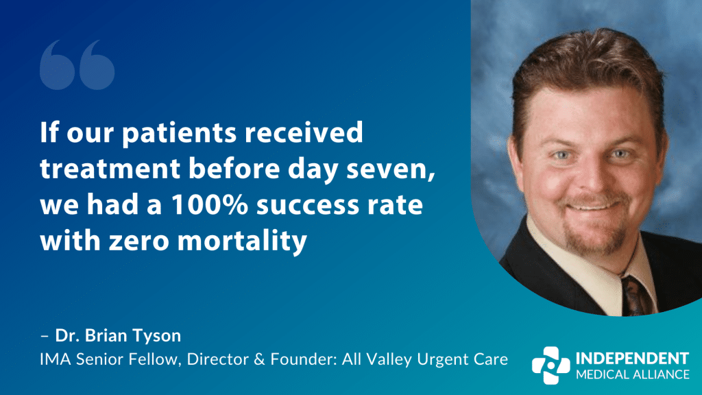 dr. brian tyson zero covid mortality