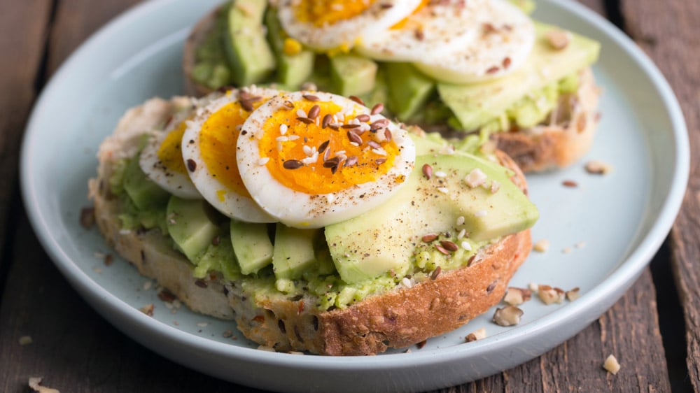 healthy avocado toast