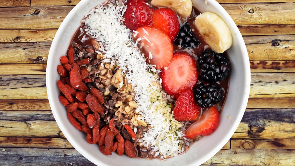 healthy breakfast bowl