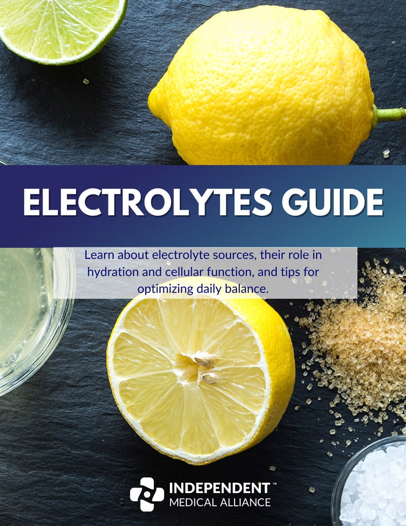 IMA electrolyte guide cover