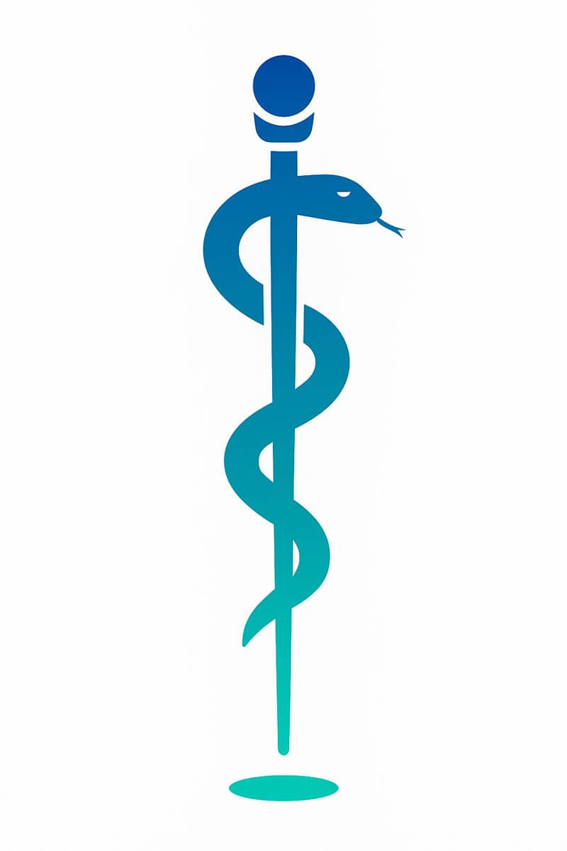 rod of asclepius IMA Caduceus