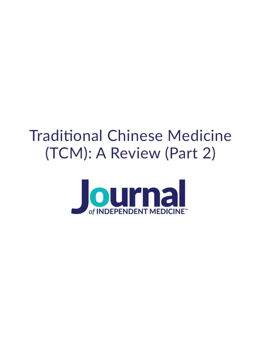 traditional chinese medicine tcm a review part 2