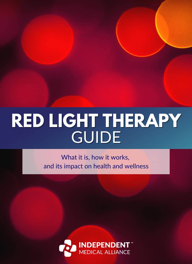 Red light therapy guide cover