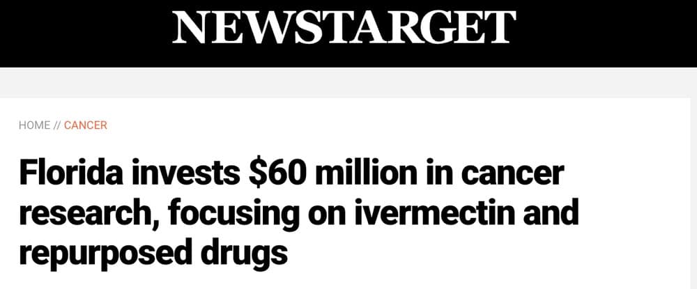 ivermectin cancer news 2