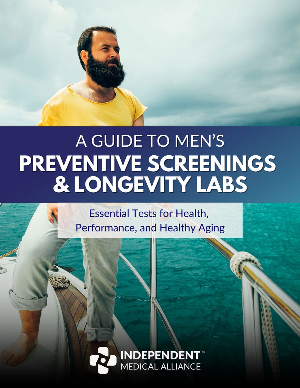 IMA guide to men's preventative screenings and longevity cover