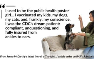Jenna McCarthy: Pet Vaccines, No More Hero