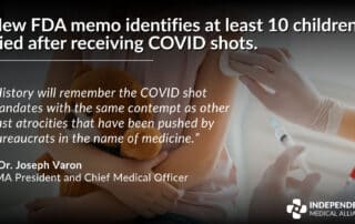 New FDA memo: at least 10 children died from covid shots