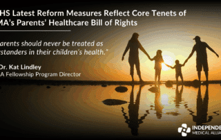 reflection of parents healthcare bill tenets