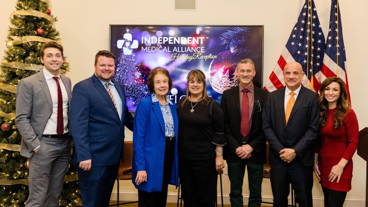 Team IMA at the DC holiday reception Team IMA at the DC holiday reception