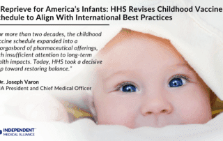 a reprieve for America's infants