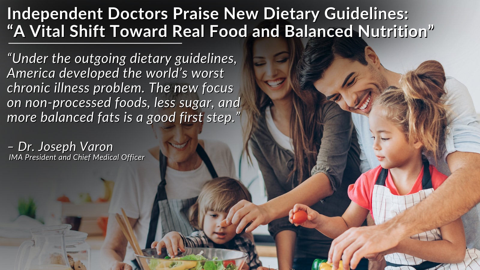 Dietary guidelines shift