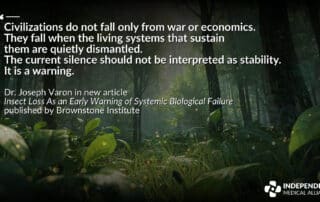 Insect loss, Joseph Varon