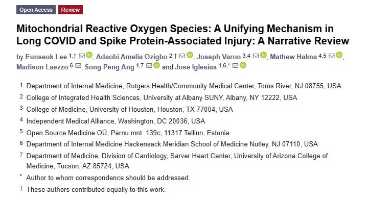 Mitochondrial dysfunction long covid pacvs study image