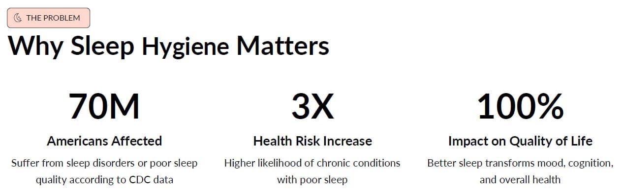 why sleep hygiene matters why sleep hygiene matters