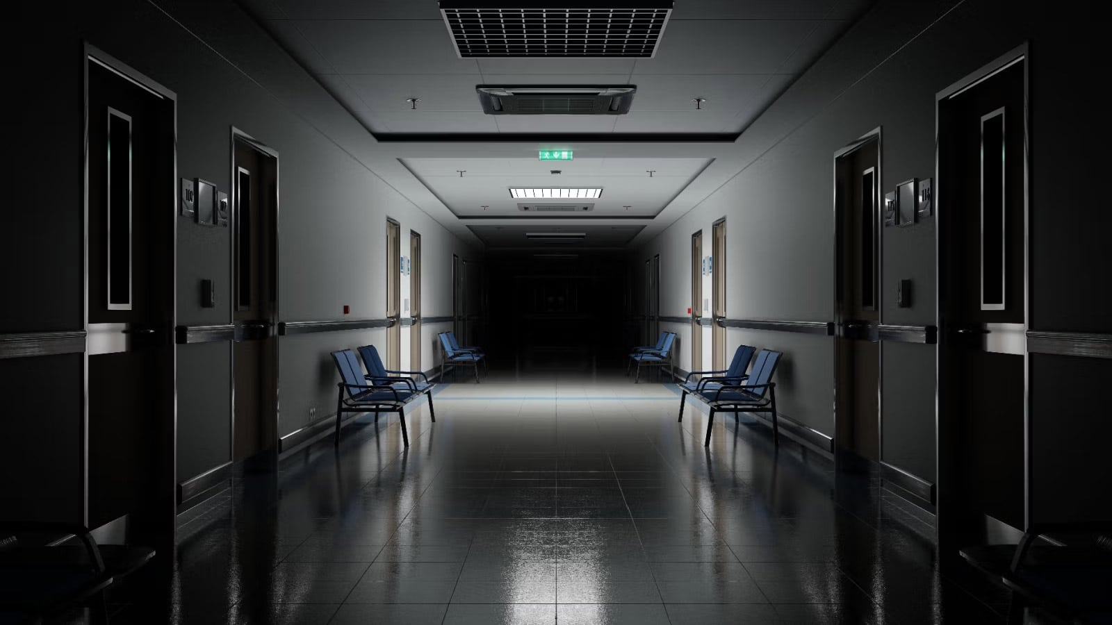 The silence of the waiting rooms