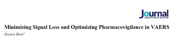 jessica rose minimizing signal loss vaers cover