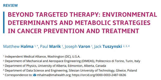 beyond targeted therapy cancer review cover