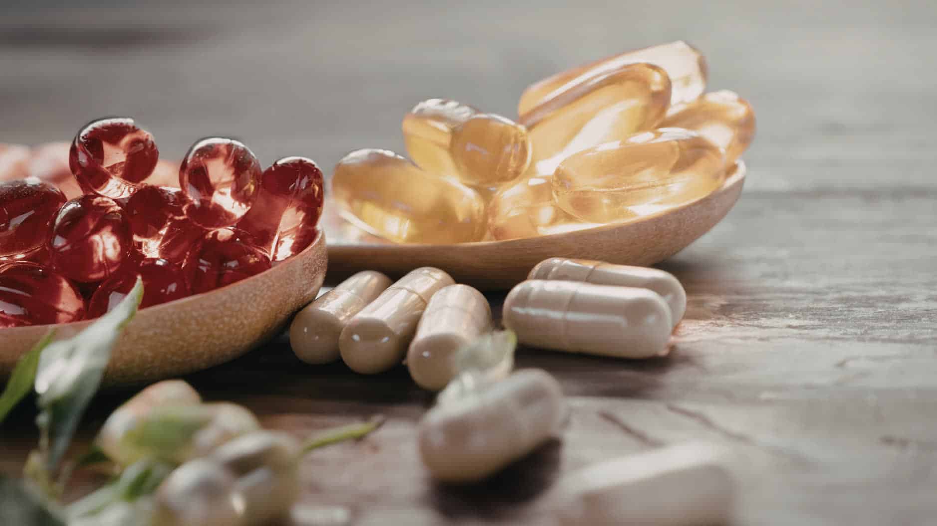 Vitamin supplements in capsule and tablet form