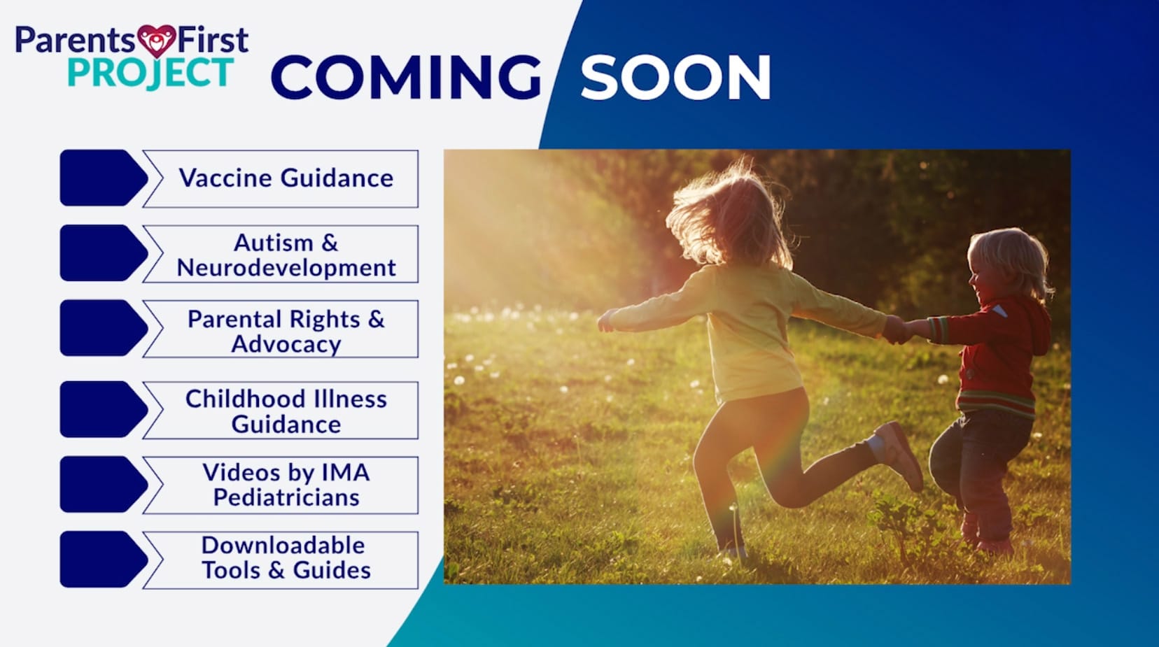 Parents First Project - Coming Soon