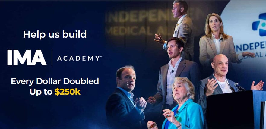 Help us build IMA Academy - Every Dollar Doubled Up to $250k
