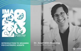 introduction to weaning psychotropic agents