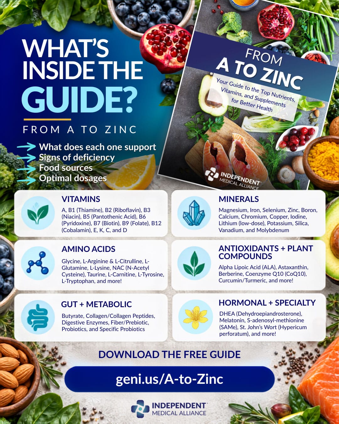 What&rsquo;s Inside the From A to Zinc Guide