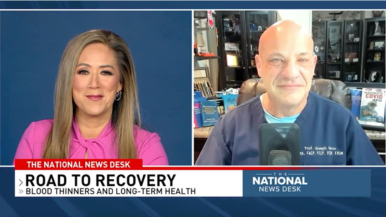 road to recovery blood clots